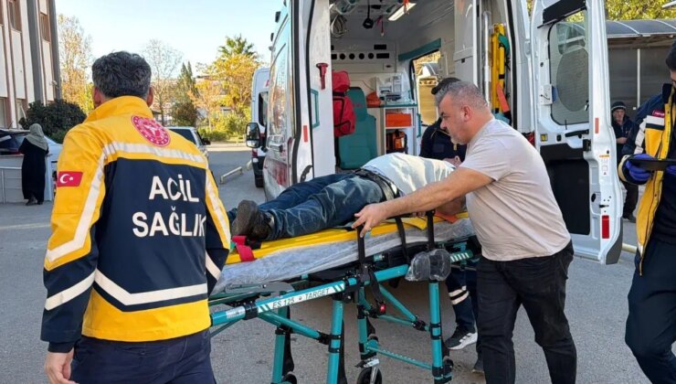 Yolcu minibüsü ile otomobil çarpıştı: 5 yaralı