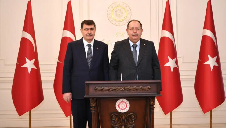 YSK Başkanı Ahmet Yener’den, Ankara Valisi Şahin’e ‘veda’ ziyareti