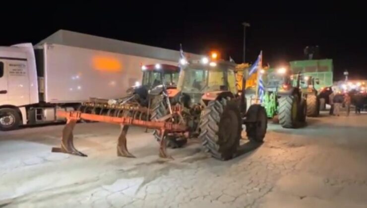 Yunanistan çiftçisinin eylemi Türkiye sınırını kilitledi