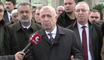 Zafer Partisi Genel Başkanı Ümit Özdağ’a beraat kararı