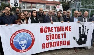 1 hafta önce tahliye oldu, öğretmene silahla saldırdı… Eğitim-İş: Bu bir cinayete teşebbüstür!