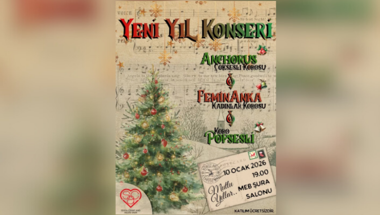 2026’ya ilişkin umutlar notalara dökülüyor: Seslerle hayat buluyor