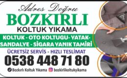 Konya Seydişehir’de Temizliğin Güvenilir Adresi: BOZKIRLI OTO VE KOLTUK YIKAMA