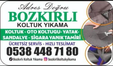 Konya Seydişehir’de Temizliğin Güvenilir Adresi: BOZKIRLI OTO VE KOLTUK YIKAMA