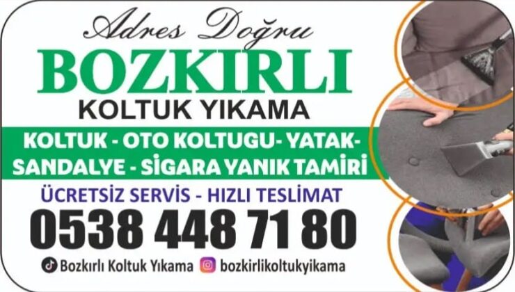 Konya Seydişehir’de Temizliğin Güvenilir Adresi: BOZKIRLI OTO VE KOLTUK YIKAMA