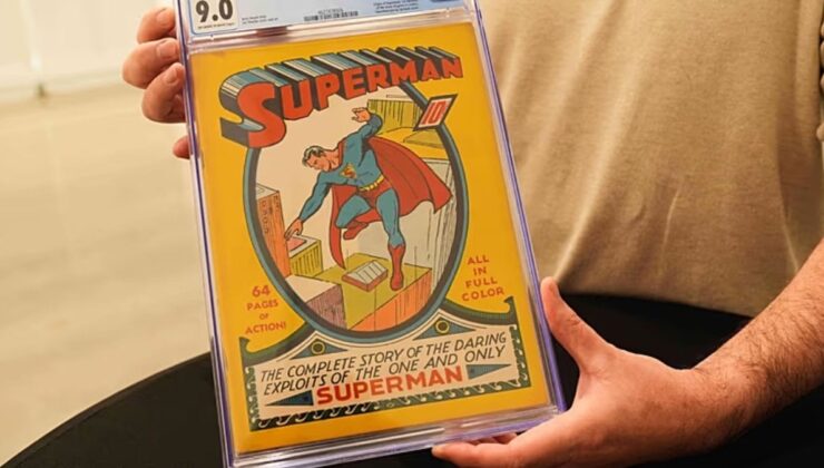 ABD’de Superman’in nadir kopyası rekor fiyata satıldı