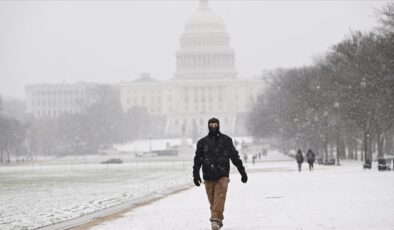 ABD’nin başkenti Washington’da kar fırtınası nedeniyle acil durum ilan edildi