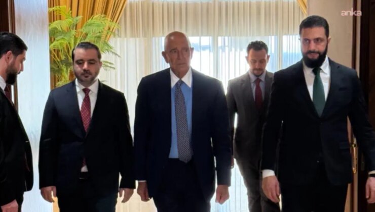 ABD’nin Suriye Özel Temsilcisi Barrack, Suriye Cumhurbaşkanı Şara ile bir araya geldi