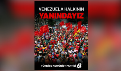 ABD’nin Venezuela’ya yönelik saldırılarına tepkiler sürüyor… TKP: Venezuela’nın yarınını emperyalizm değil, bağımsızlık ve sosyalizm mücadelesi belirleyecek