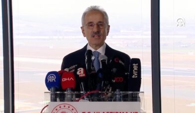 Abdulkadir Uraloğlu: Esenboğa Havalimanı’na üçüncü pist ve yeni kule ekleniyor
