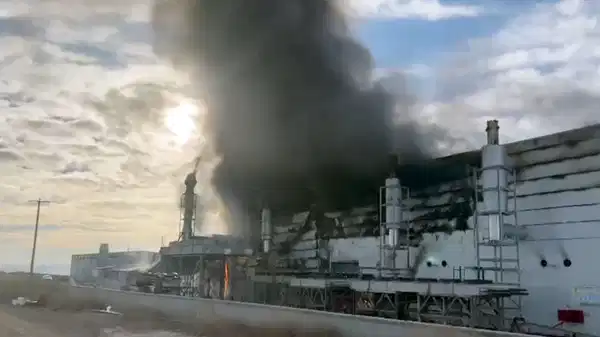 Afyonkarahisar’da enerji santralinde korkutan yangın!