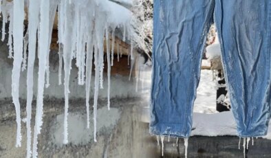 Ağrı’da termometreler eksi 24’ü gösterdi