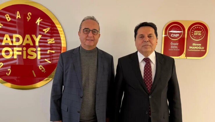 Ahmet Özer’den İmamoğlu’nun Aday Ofisi’ne ziyaret