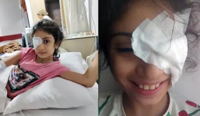 Aile şikayetçi oldu: ‘Plastik’ sanılan gözlük camı kırılıp Şeyma’nın gözüne battı, sağ gözünü kaybetti!