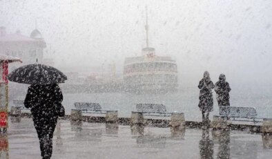 AKOM tarih verdi… İstanbul’a kar yeniden geliyor!