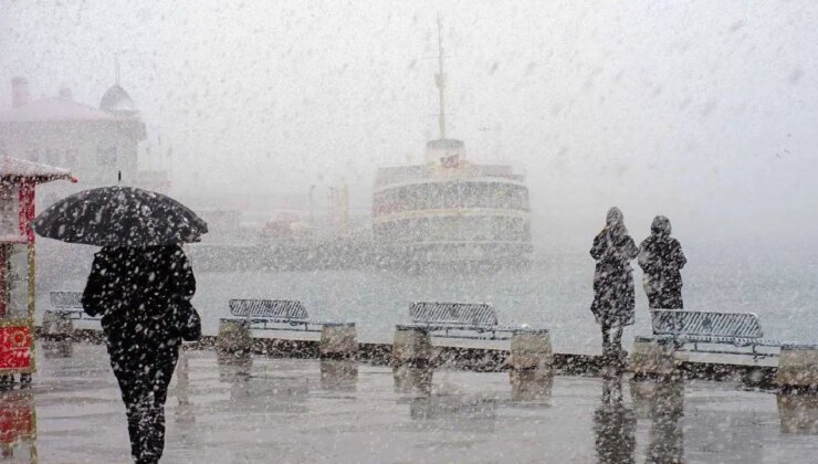 AKOM tarih verdi… İstanbul’a kar yeniden geliyor!