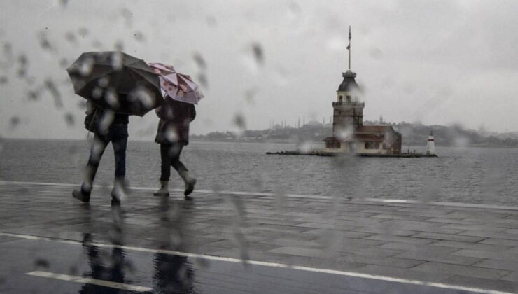 AKOM’dan İstanbul’a ‘sağanak yağmur’ uyarısı