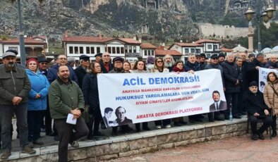 Amasya’da Uğur Mumcu ve Şerafettin Atalay için anma