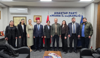 Anahtar Parti Ankara İl Başkanı Ömer Korkmaz basın emekçileriyle bir araya geldi