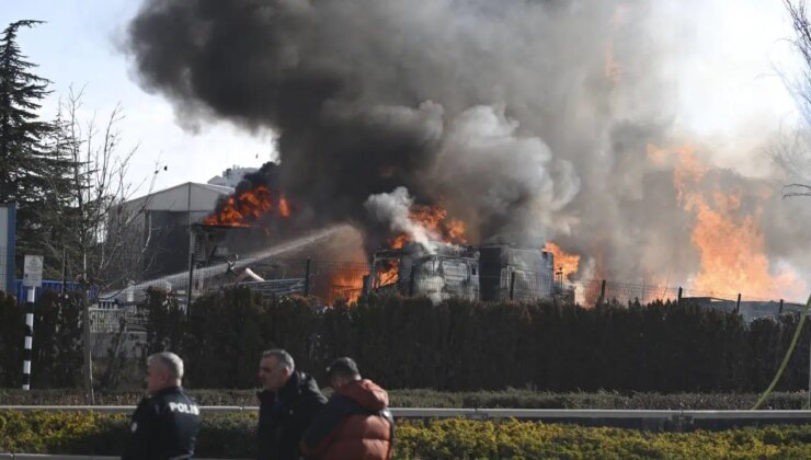 Ankara’da Emniyete ait otoparkta yangın: Valilikten açıklama geldi!