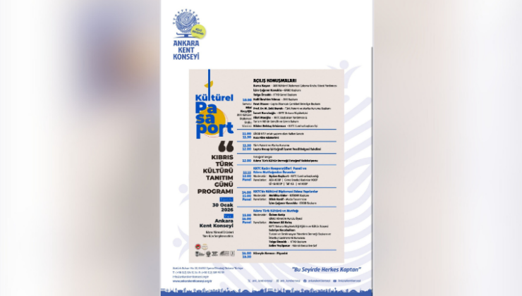 Ankara’da “Kıbrıs Türk Kültürü Tanıtım Günü” düzenlenecek