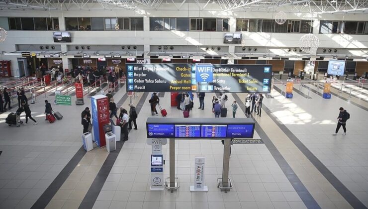 Antalya Havalimanı’nın yolcu trafiği 39 milyonu aştı