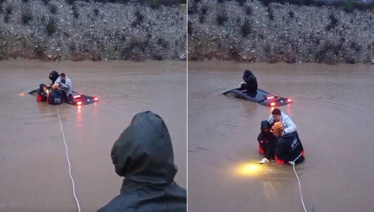 Antalya’da tarım alanlarını su bastı: Mahsur kalanlar botlarla kurtarıldı