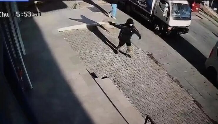 Arnavutköy’de dehşet anları: 14 yaşındaki çocuk markete ateş açtı!