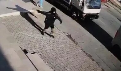 Arnavutköy’de markete silahla ateş açan 14 yaşındaki çocuk yakalandı