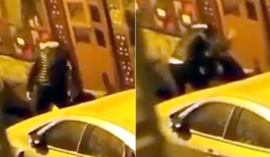 Avcılar’da erkek şiddeti: Kadını sokak ortasında darbetti!