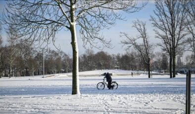 Avrupa’da kar ve soğuk hava hayatı felç etti