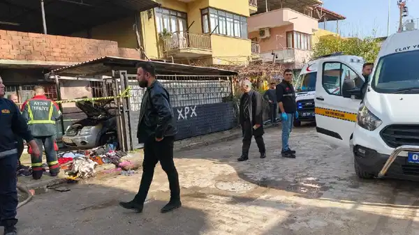 Aydın’da korkunç olay… Arabasını ve evini yakıp intihar girişiminde bulundu!