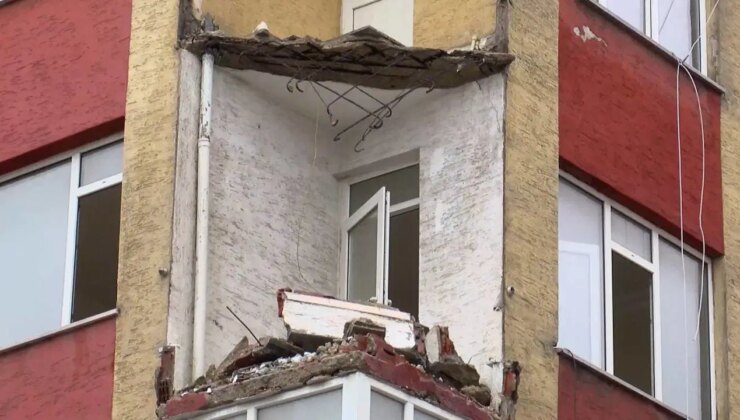 Bahçelievler’de çöken balkona ilişkin görgü tanığı konuştu