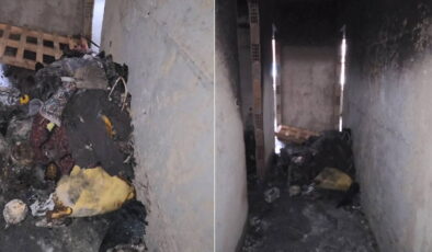 Bahçelievler’de inşaatta çıkan yangında bir kişinin cesedi bulundu