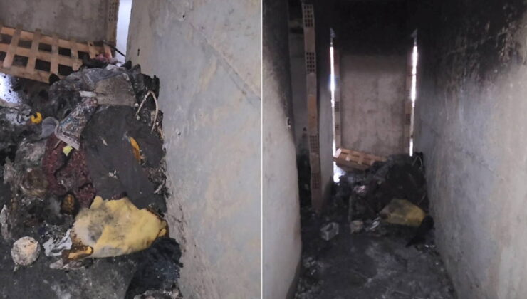 Bahçelievler’de inşaatta çıkan yangında bir kişinin cesedi bulundu