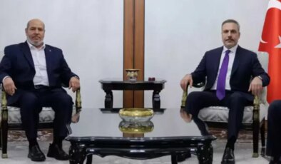 Bakan Fidan, Hamas heyeti ile görüştü