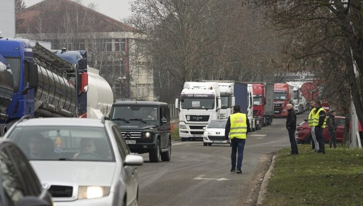 Balkanlarda tır şoförlerinden AB’ye geçiş tepkisi