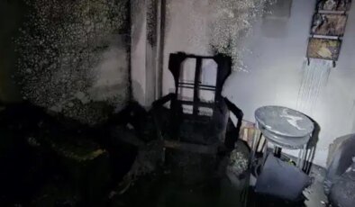 Bandırma’da korkutan ev yangını: 6 kişi tahliye edildi