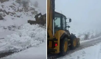 Batman’da kar esareti: Gercüş’te 58 köy yolu ulaşıma kapandı