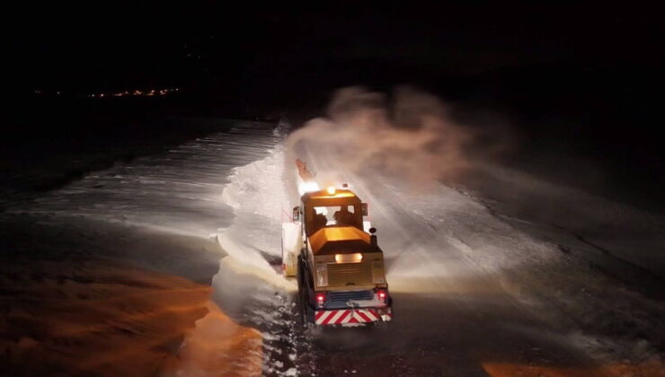 Bayburt’ta ‘beyaz’ esaret: 81 köy yolu kardan kapandı