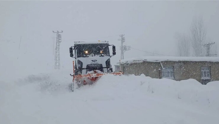 Bingöl, Elazığ, Siirt, Şırnak, Batman ve Mardin’de 1743 yerleşim yerine ulaşım sağlanamıyor