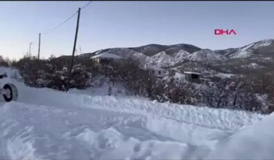 Bingöl kışa teslim: Kardan kapalı 24 köy yolunda çalışmalar sürüyor