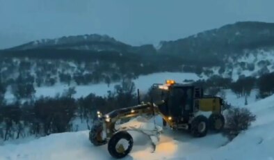 Bingöl’de ‘kar’ esareti: 192 köy yolu ulaşıma kapandı