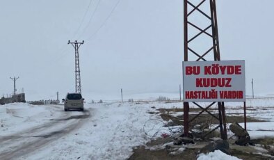 Bitlis’te bir köy kuduz nedeniyle karantinaya alındı