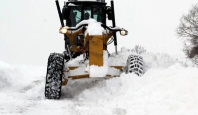 Bitlis’te kar esareti: 51 köy yolu ulaşıma kapandı