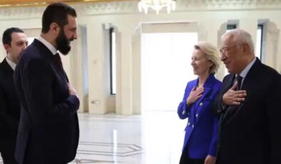 Brüksel’den Şam’a çıkarma: Şara, Von der Leyen’i ağırladı