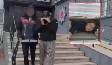 Bursa’da 107 suç kaydı bulunan şüpheli, bazanın altında yakalandı