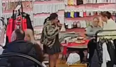 Butikte üzerine giydiği 20 bin liralık kıyafetle ortadan kayboldu