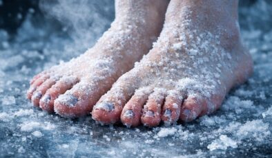 Buz kesen ayakların sebebine bakın! Eğer ısınmıyorsa…