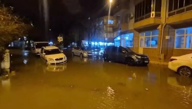 Çanakkale’de sağanak etkili oldu